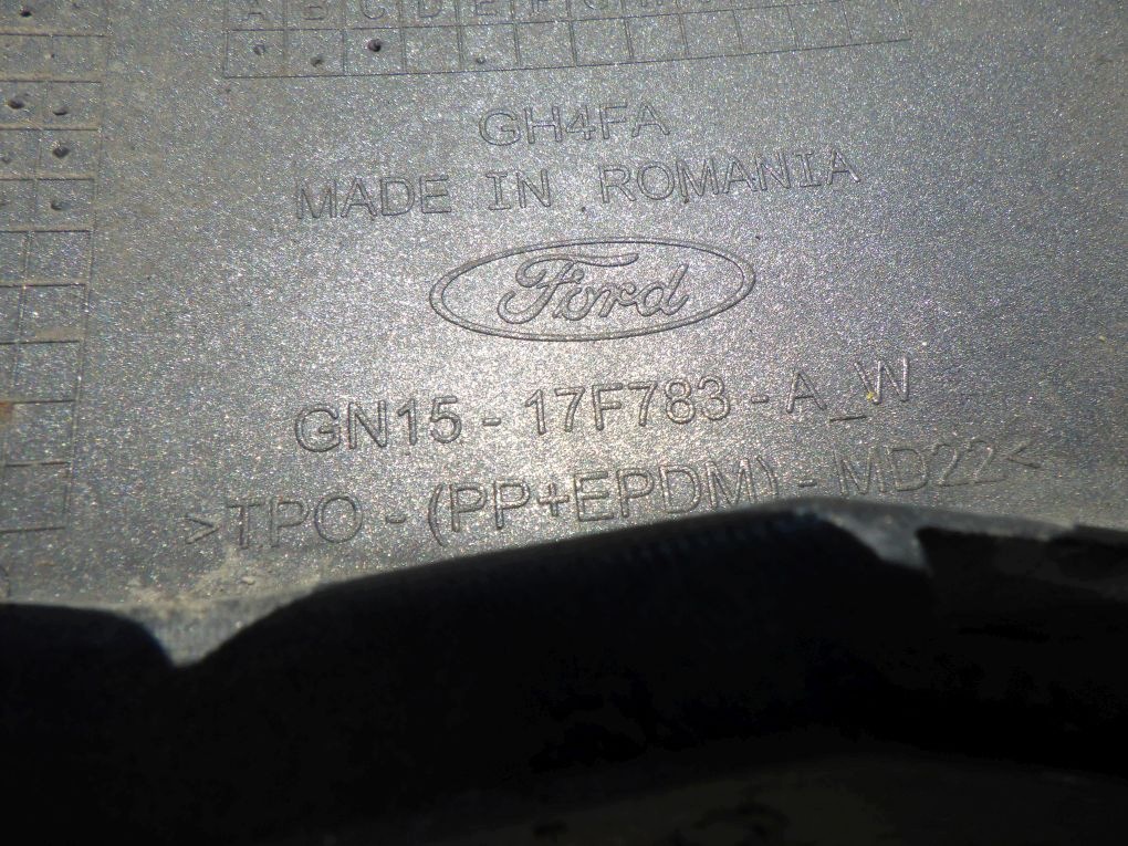 FORD ECOSPORT II MK2 LIFT 17- bumper rear