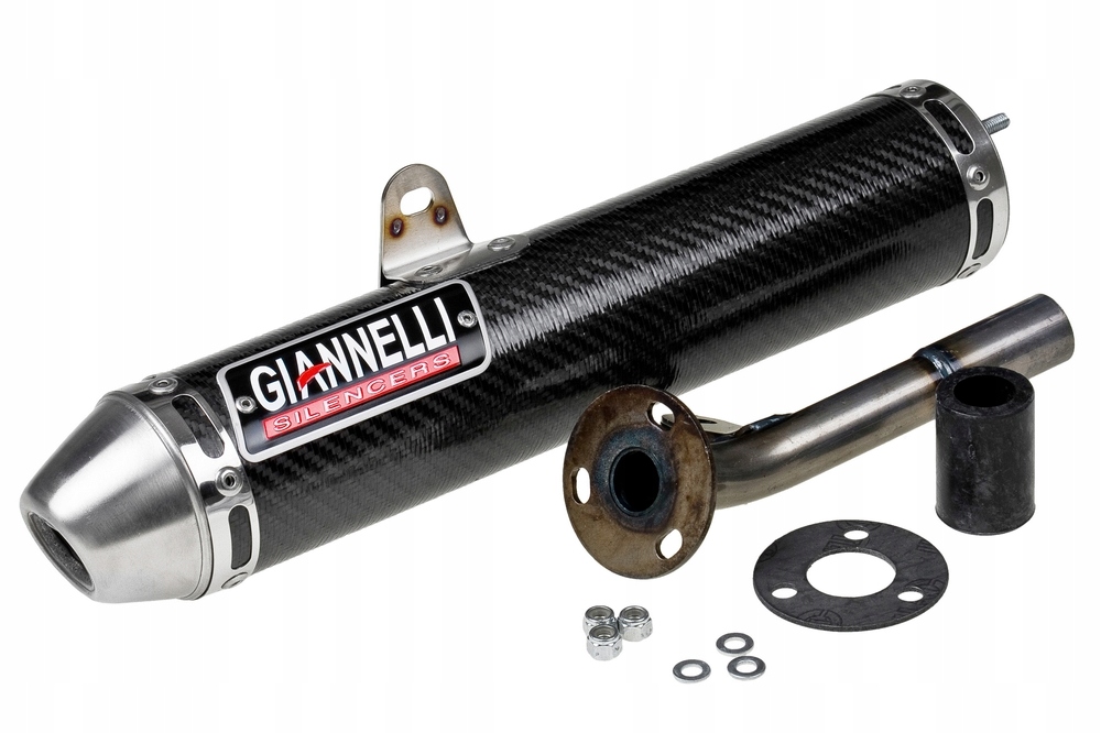 Koncovka výfuku Giannelli Enduro Carbon, Yamaha Dt 125 Re X 04-06