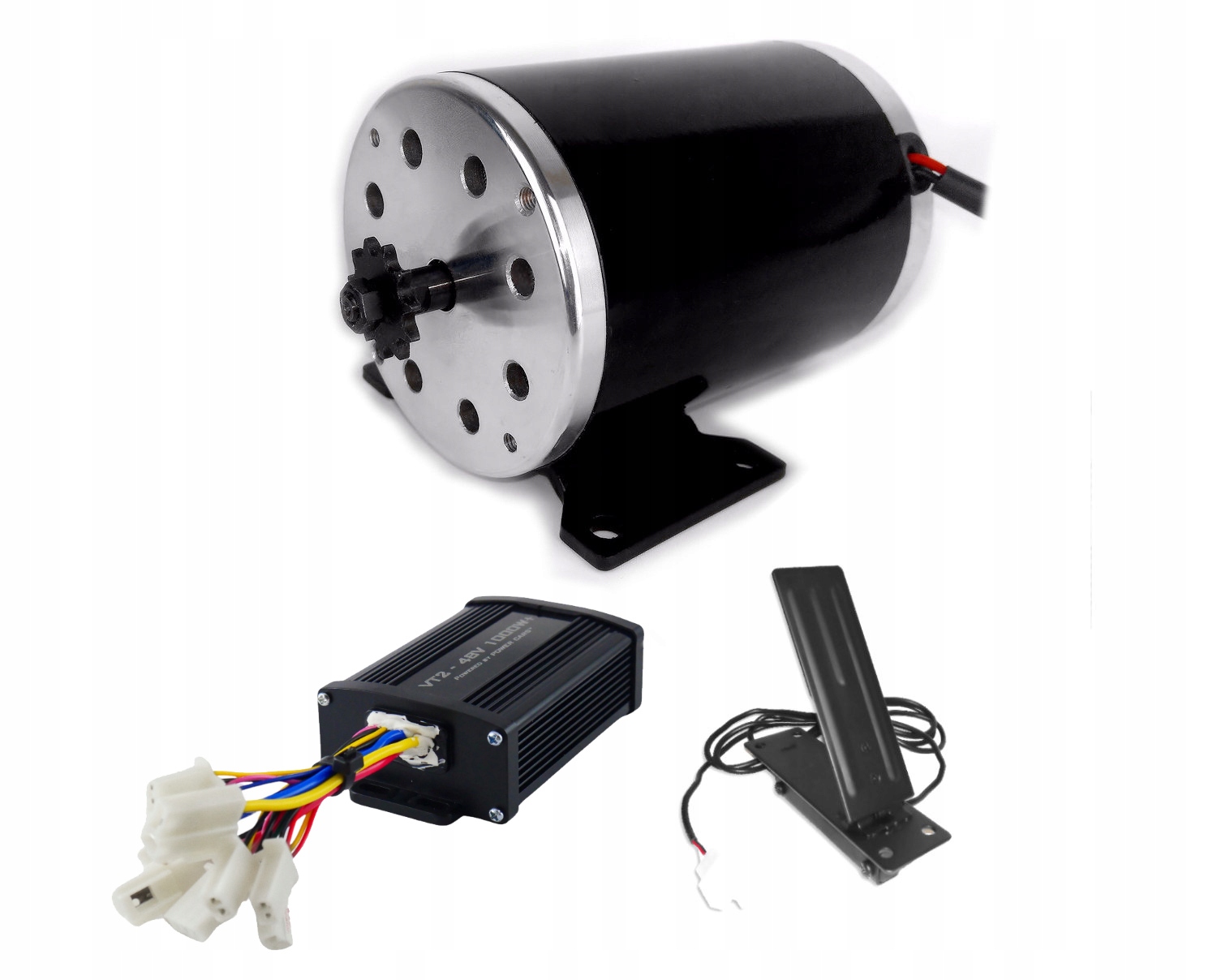 Sada pohonu Motor ovladač pedál DC 48V 1000W pro motokáru buggy