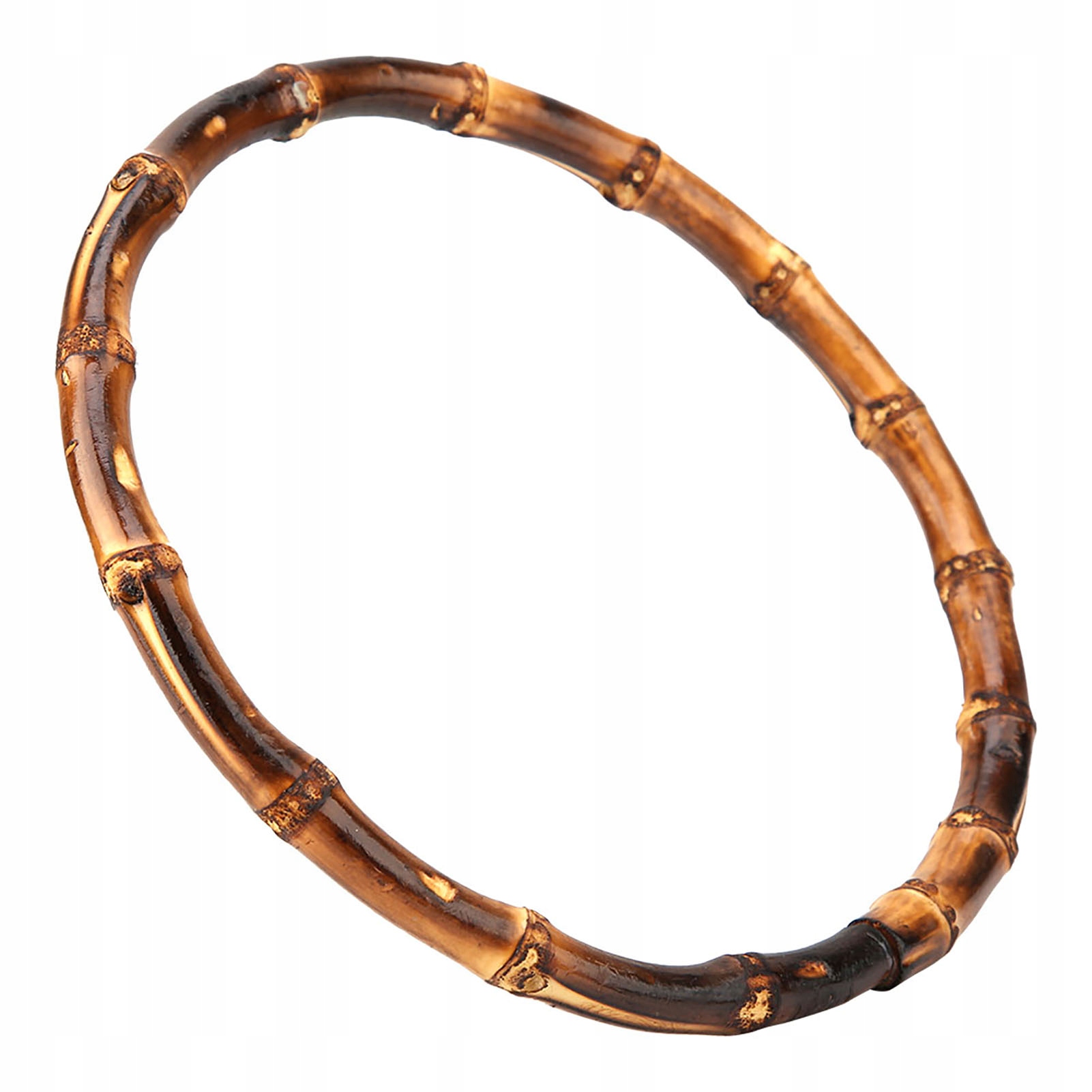 RĄCZKI DO RĘCZNIE ROBIONĄ TOREBKĘ BAMBUSOWE USZY OKRĄGŁE 2 SZT.