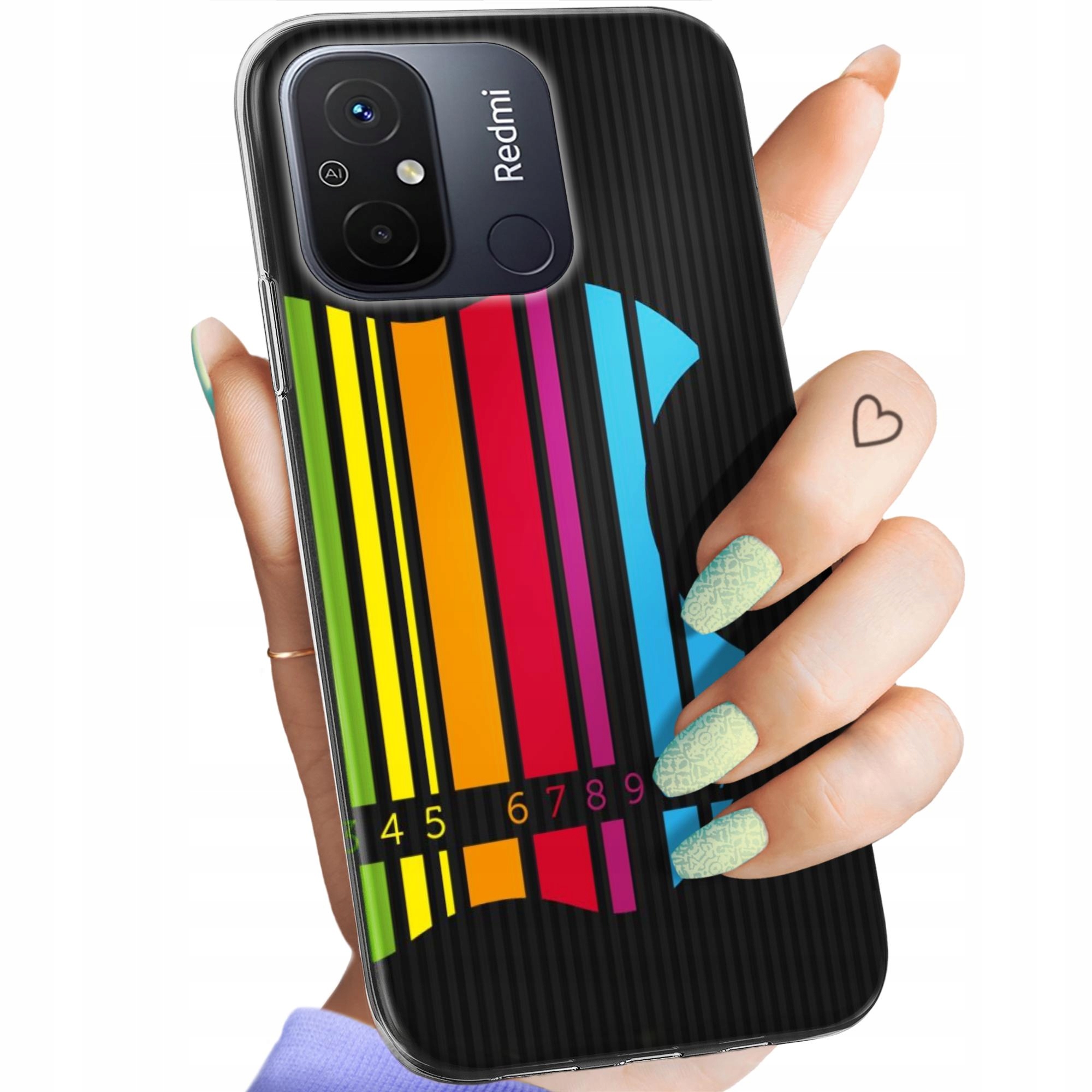 Etui Do Xiaomi Redmi 12C Z Jabłkiem Jabłuszko Obudowa Pokrowiec Case