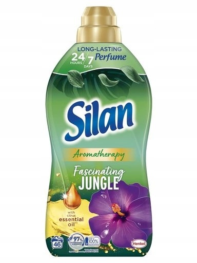 Levně 3x Silan Aromatherapy Fascinating Jungle Tekutá Aviváž 1012 ml