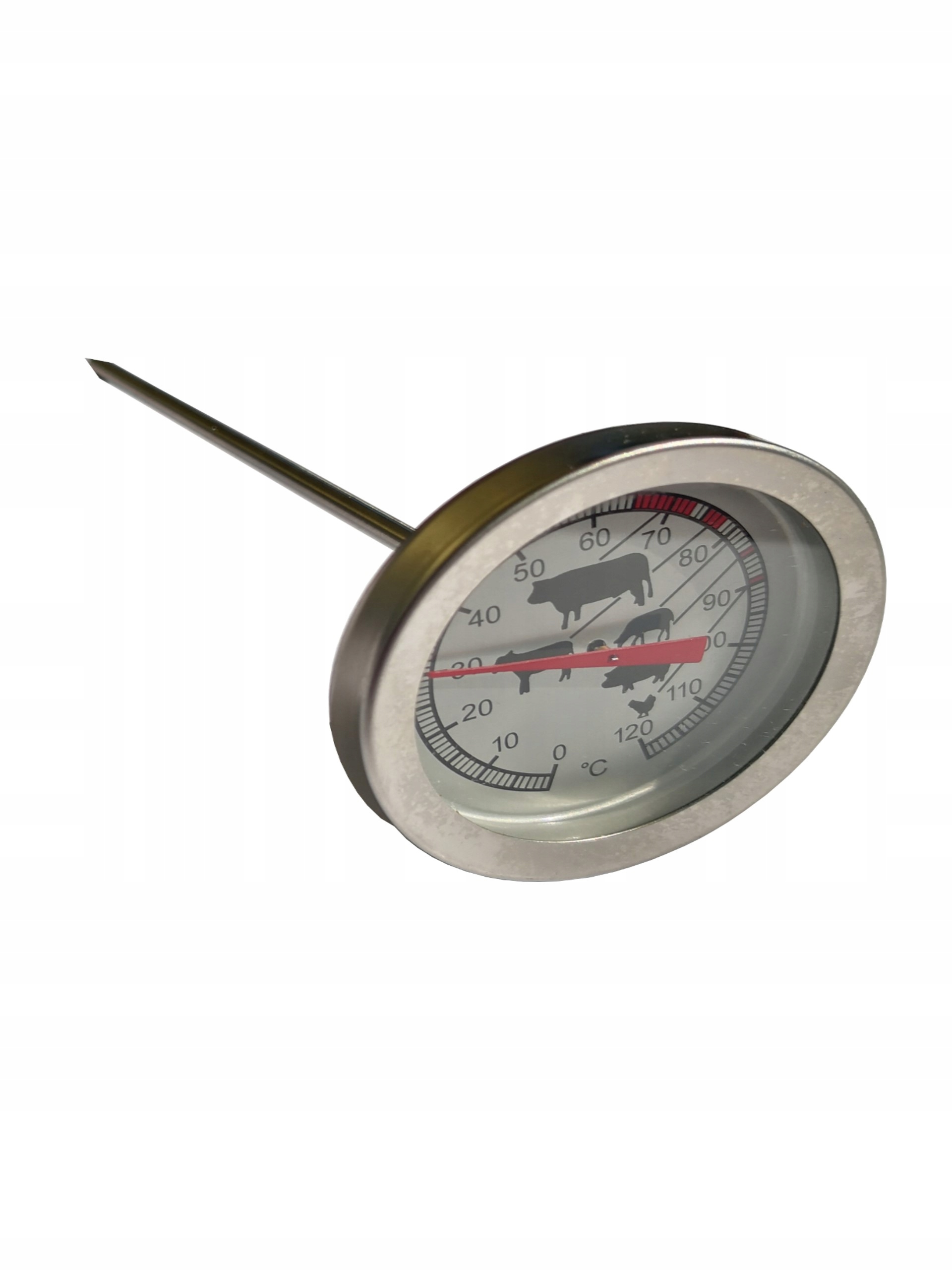 Termometr z sondą do 0-120 NIERDZEWNY DO WĘDZENIA Producent Kinghoff