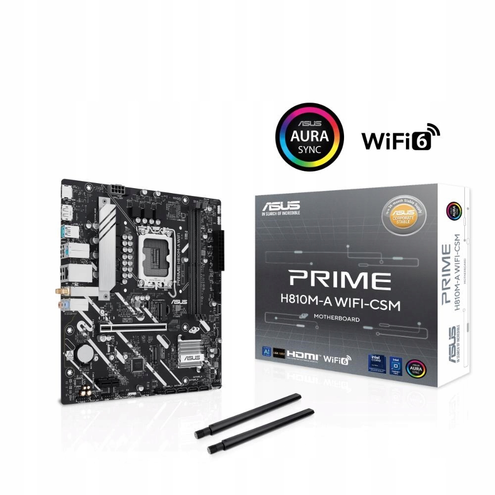 Asus Mb Sc LGA1851 Prime H810M-A Wifi, 2xDDR5, 1xDP, 1xHDMI, WiFi, …