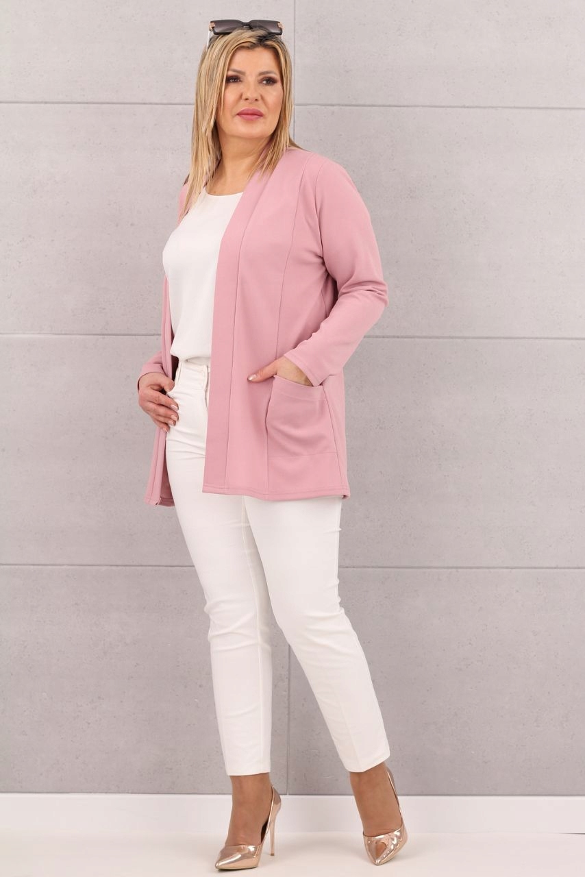 GŁADKA NARZUTKA ELEGANCKA LUŹNA POLSKI PRODUCENT DUŻE ROZMIARY Marka FEMIMODA