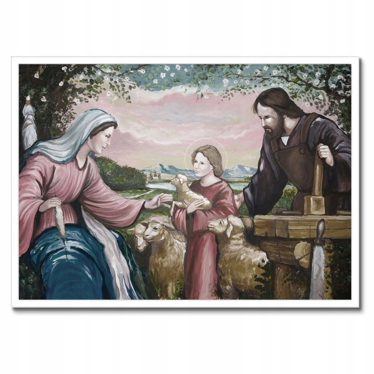 Plakáty v rámu 70x50 Josef Cieśla a Ježíš