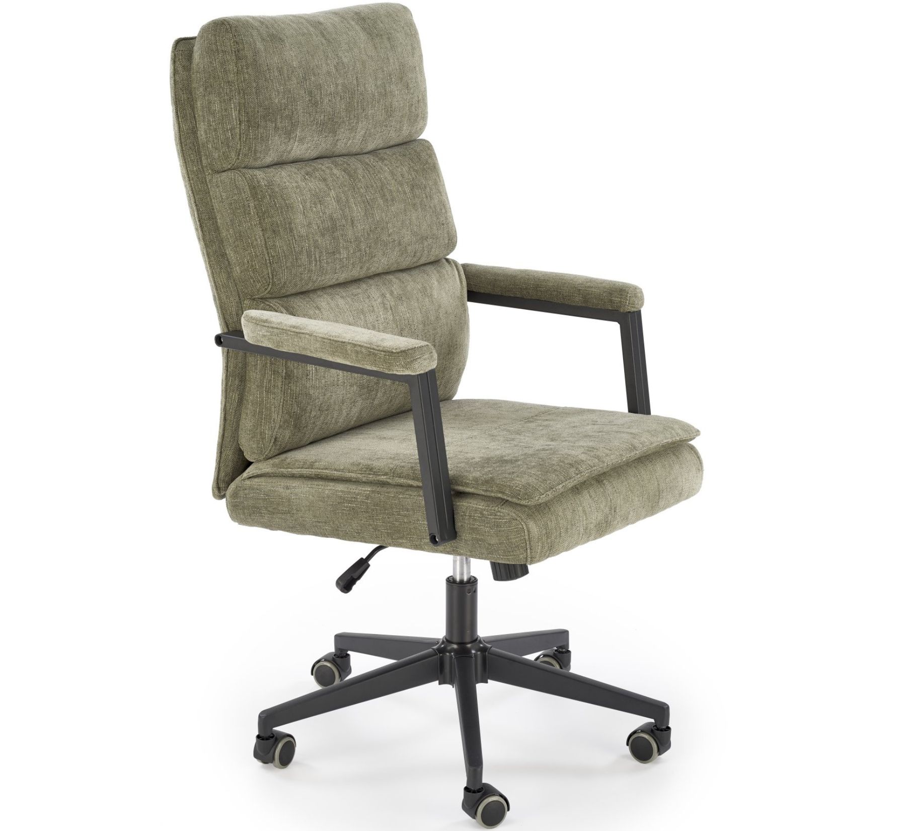 Fotel biurowy Adriano oliwkowy obrotowy
