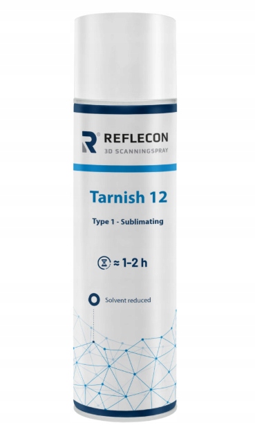 Reflecon Tarnish 12 Spray do matowienia skanowania 3D 500 ml Znikający