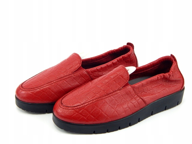 Buty ze skóry VITAFORM r 38/24,5 cm Nosek okrągły