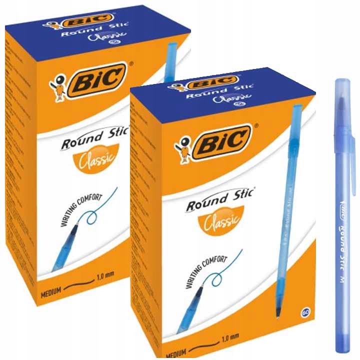 Bic Długopis Round Stic Classic 1.0 MM Niebieski 1 Szt.