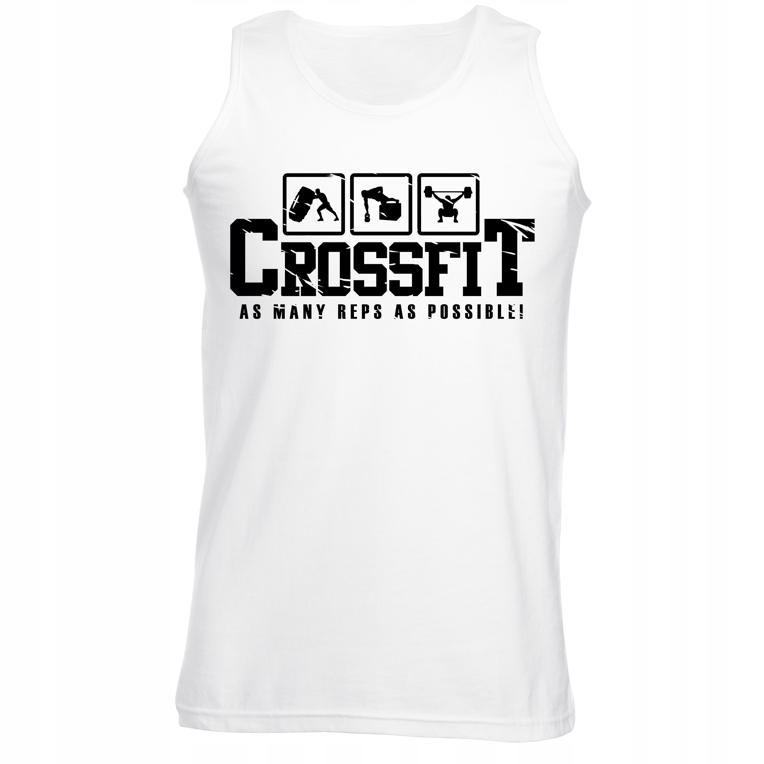 

Koszulka Męska T-shirt Na Siłownie Crossfit XL