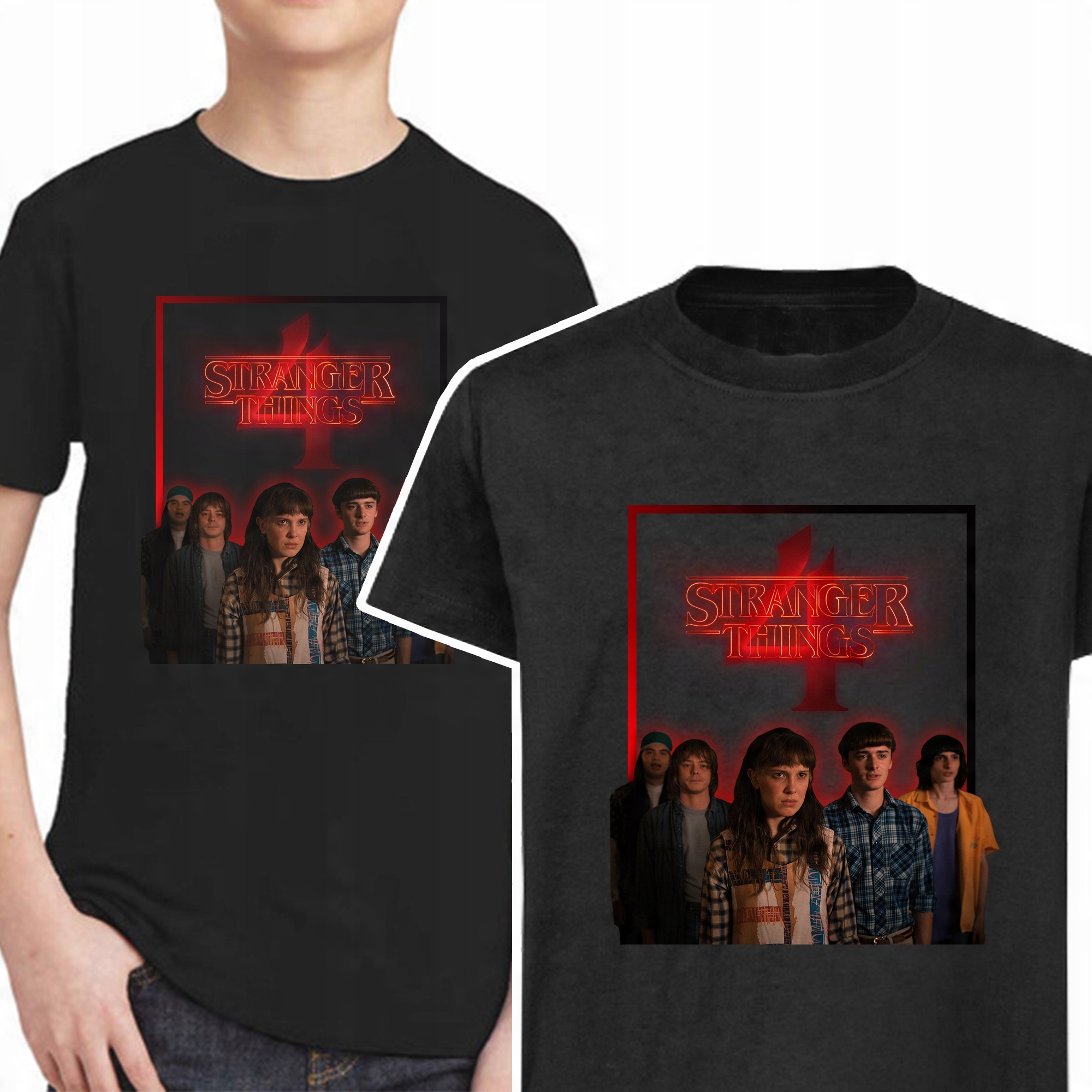 

Koszulka T-shirt Dziecięcy Stranger Things 134 cm