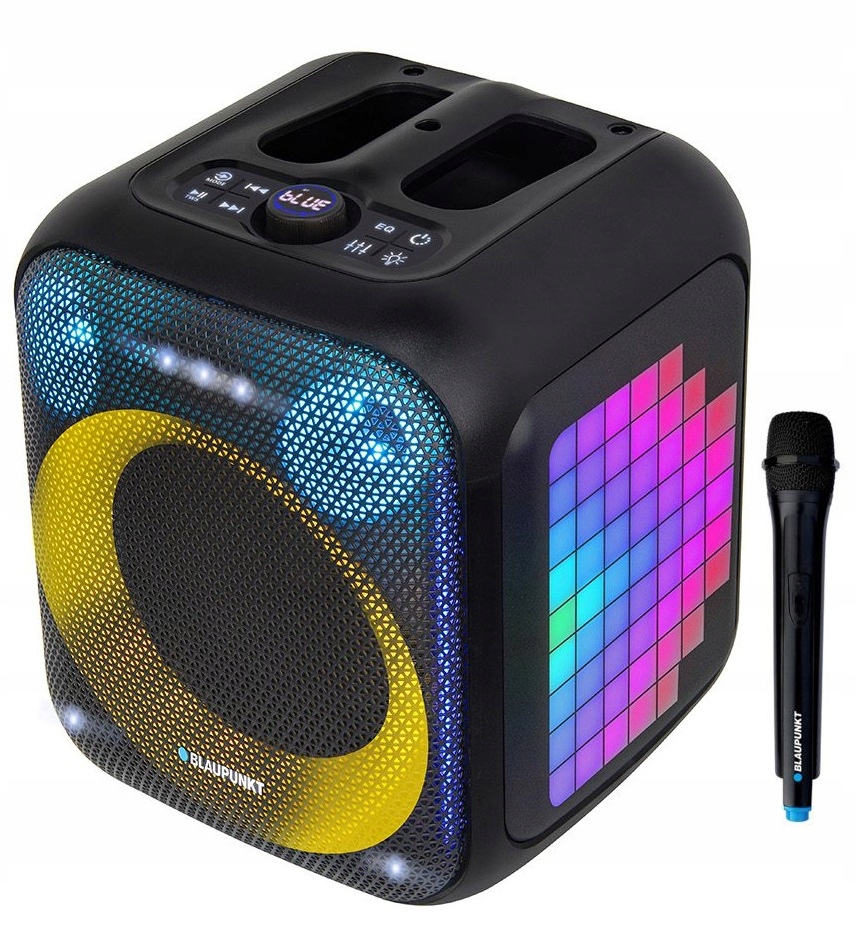 Kolumna Aktywna Partybox Blaupunkt Encore PB6LED Led Pilot Aux Usb Bt Fm