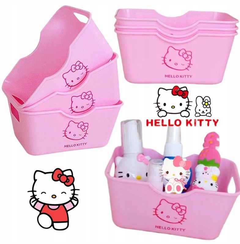 SHEIN RÓŻOWY ORGANIZER HELLOKITTY 2 PACK