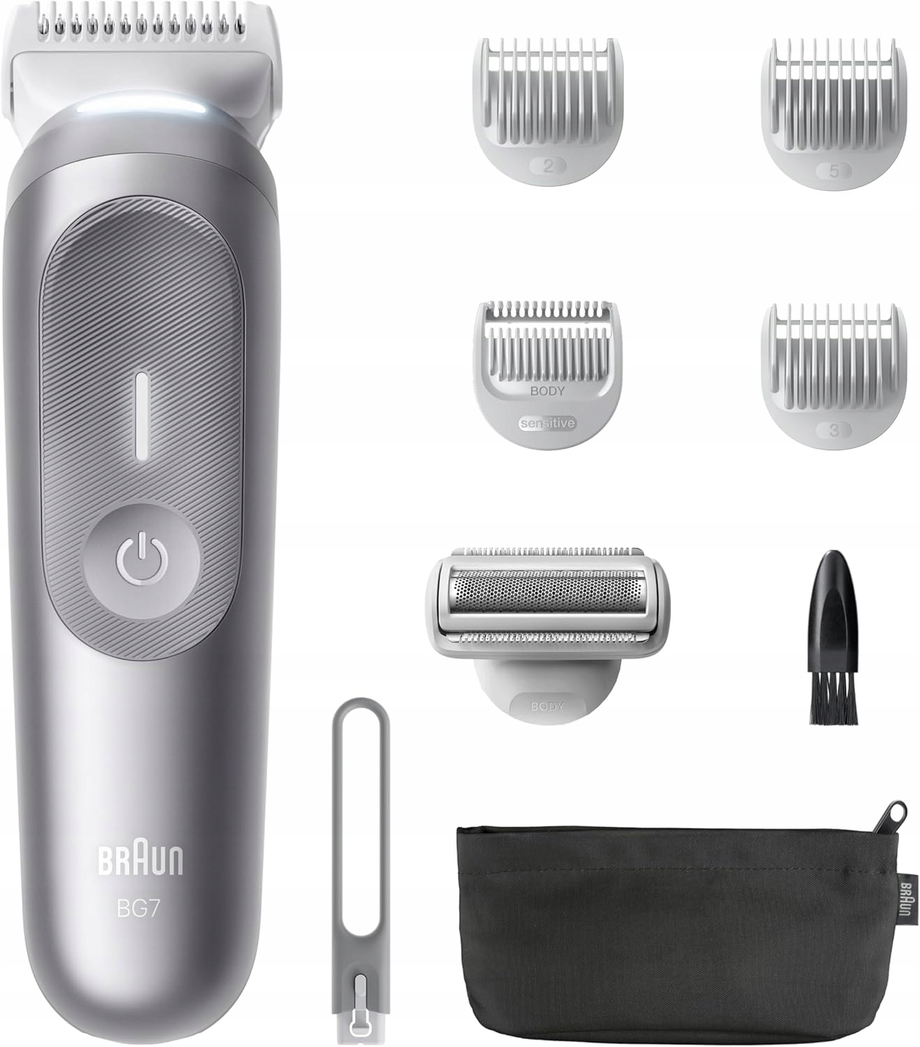 Braun Bodygroomer Series 7 Sada 8v1 Zastřihovač Holicí Strojek