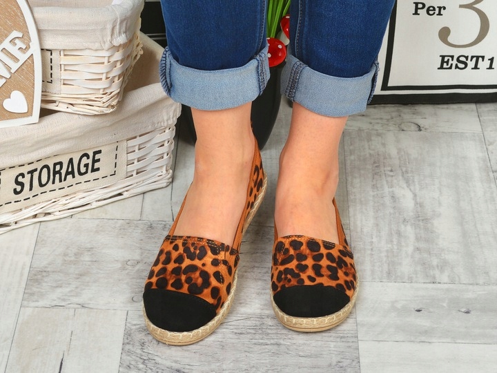 ESPADRYLE BALERINY TENISÓWKI wsuwane SLIP ON Rozmiar 37