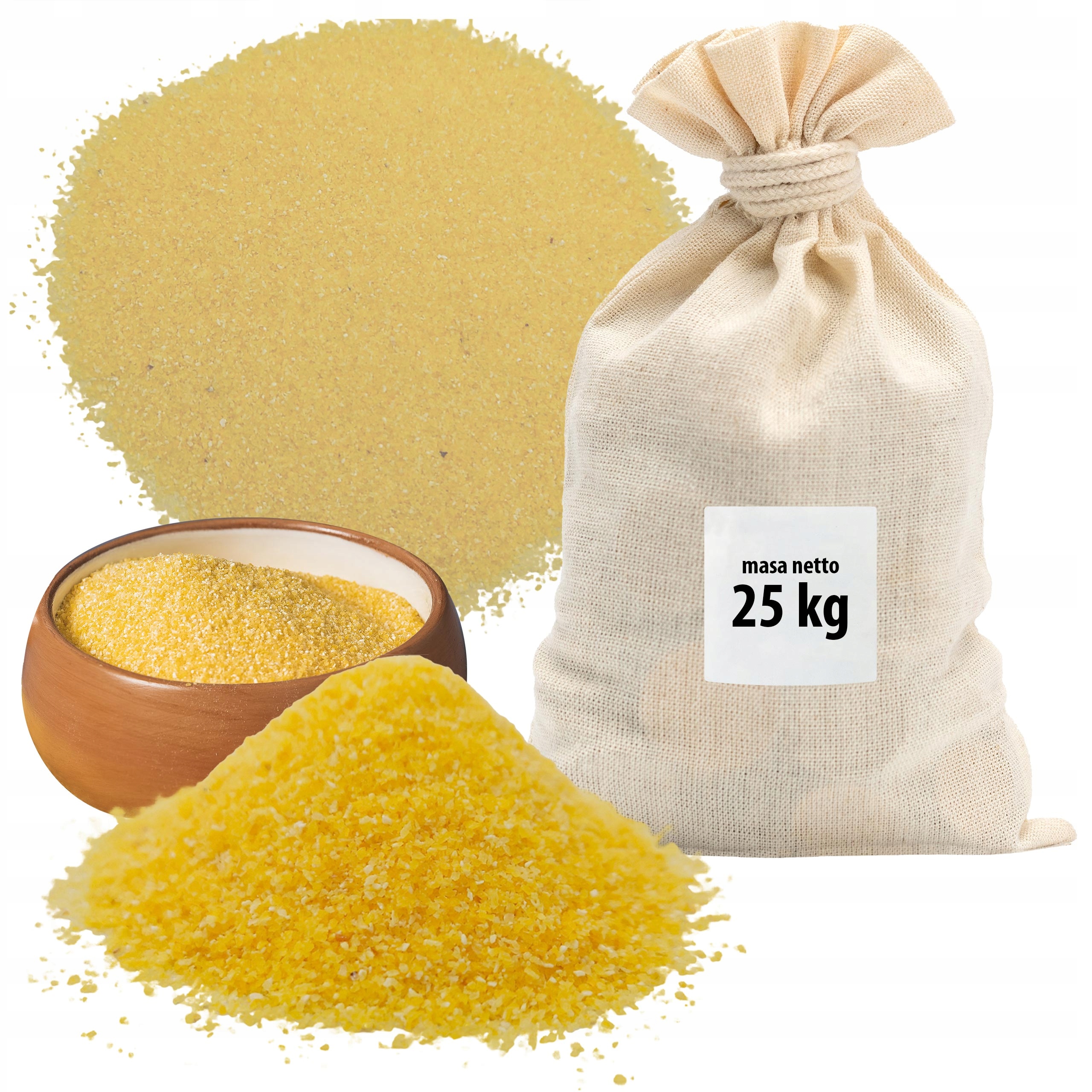 Levně Kukuřičná Krupice 25 Kg Sáček Velkoobchod