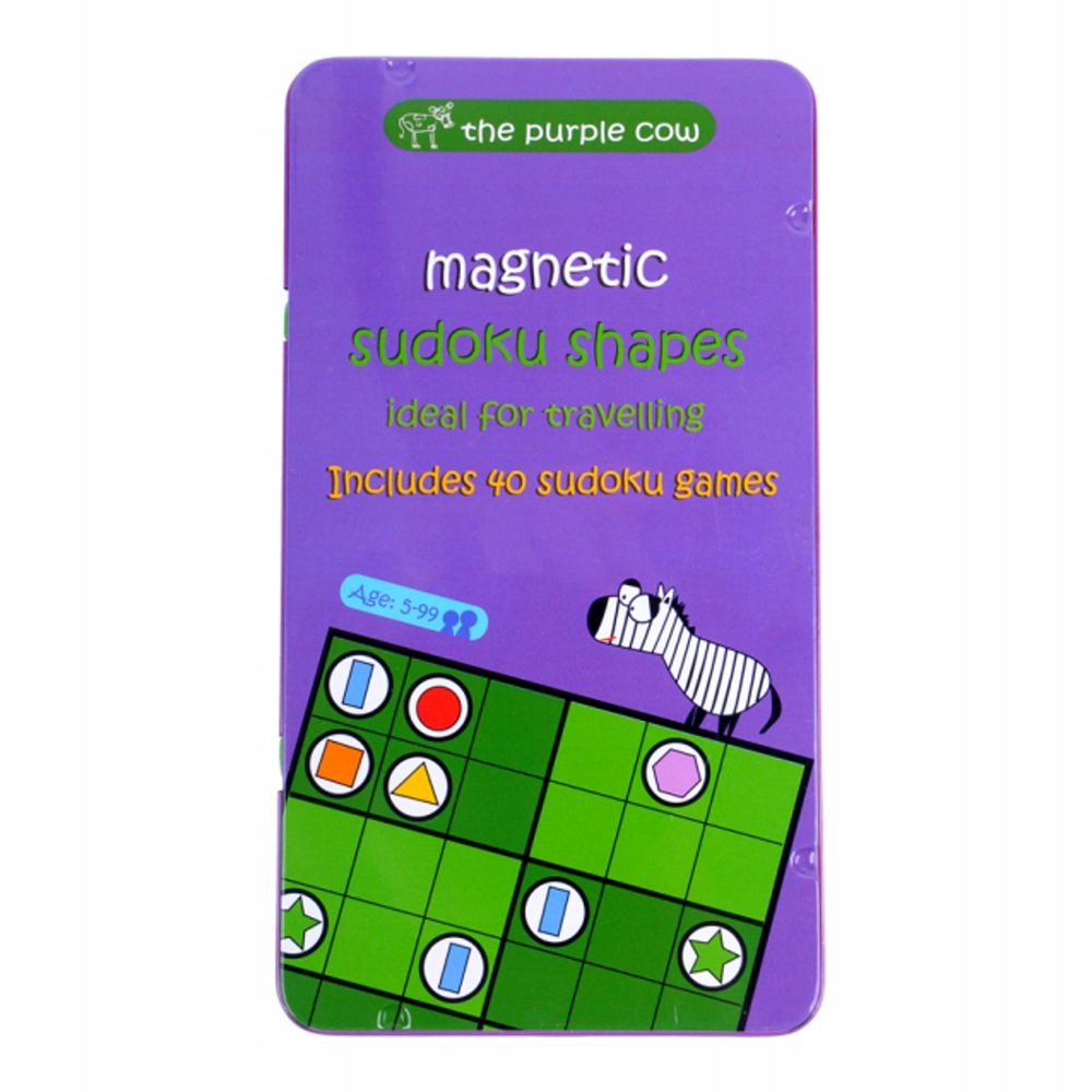 

Podróżna gra Logiczna The Purple Cow Sudoku