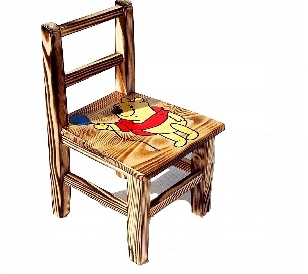 Stolik+4 krzesełka MEBELKI DREWNIANE DLA DZIECI ! Szerokość stołu 37 cm