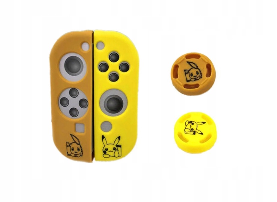 

2x Etui silikonowe Joy-Con Switch Pokemon Let`s Go
