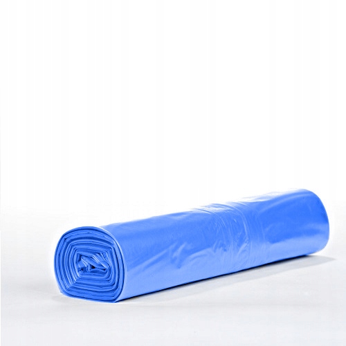 

Worki na śmieci 120l Niebieskie 10szt Ldpe