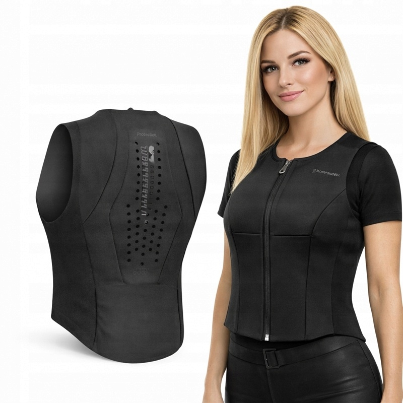 Kamizelka ochronna Komperdell Ballistic Flex black/black L