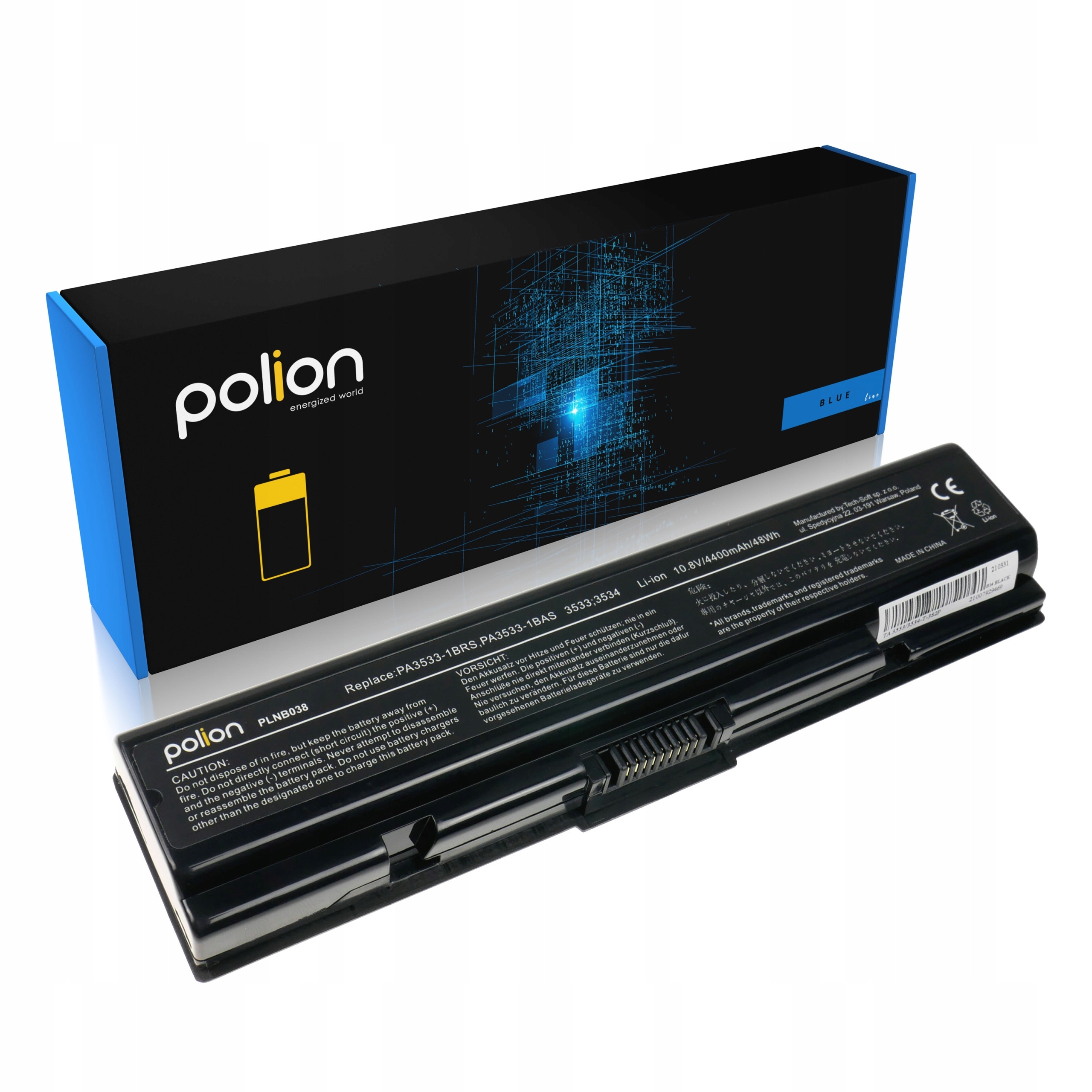 

Bateria do laptopa Toshiba Satellite L500-1EK