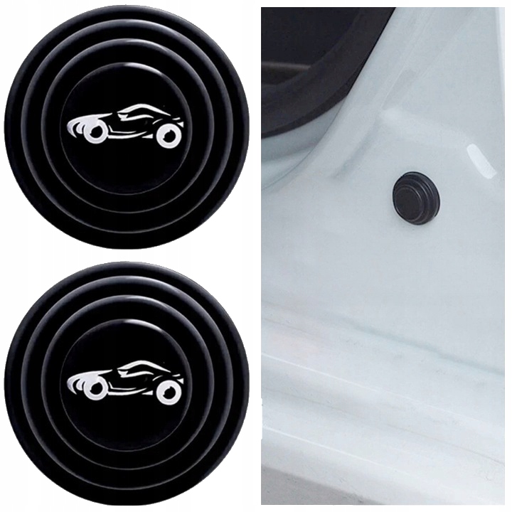 2x ODBÓJ NAKLEJKA CICHE ZAMYKANIE DOMYKANIE DRZWI