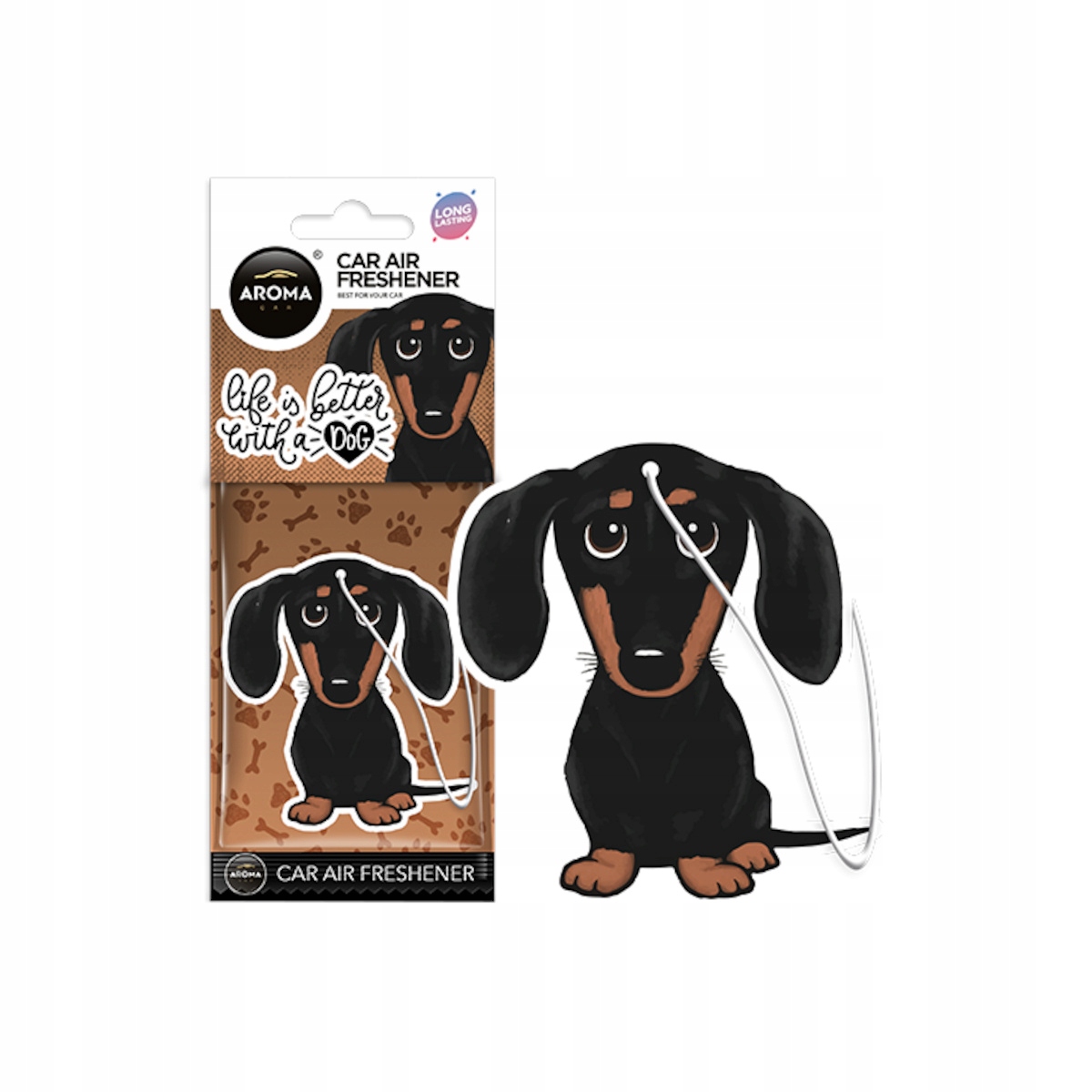 ZAWIESZKA AROMA CAR CELLULOSE SAUSAGE DOG ICE Rodzaj zawieszki