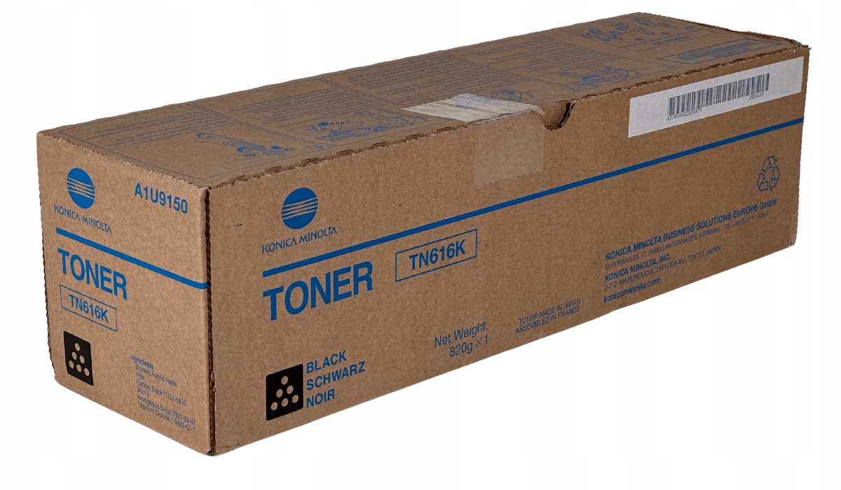Toner Konica Minolta TN-616 A1U9150 K Originál Čierny C6000 C7000
