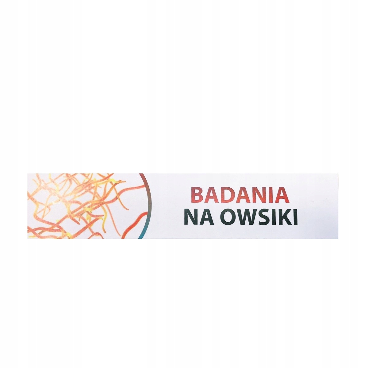 

Badanie na owsiki, owsica, owsiki ludzie