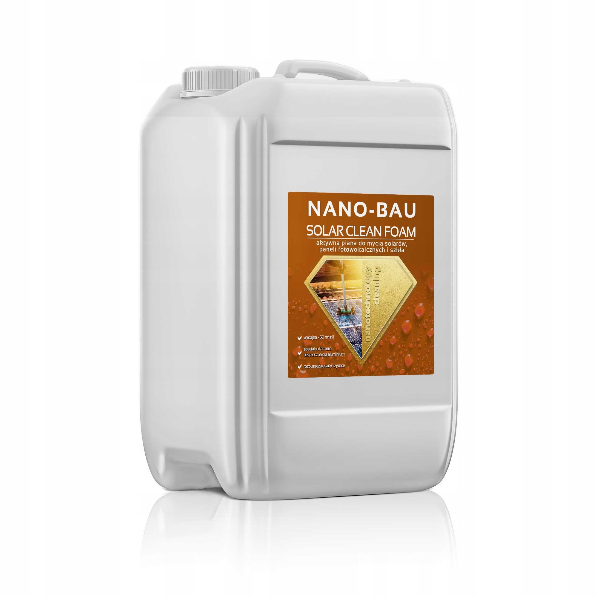 Aktivní pěna na mytí solárů Nano-Bau 20 l