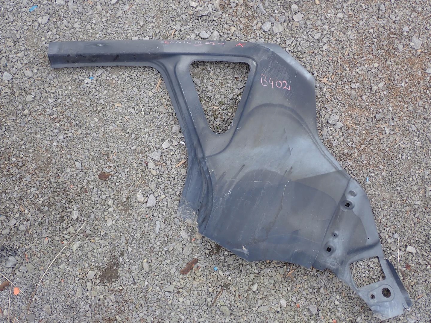 fender rear part rear left RENAULT SCENIC III 2009