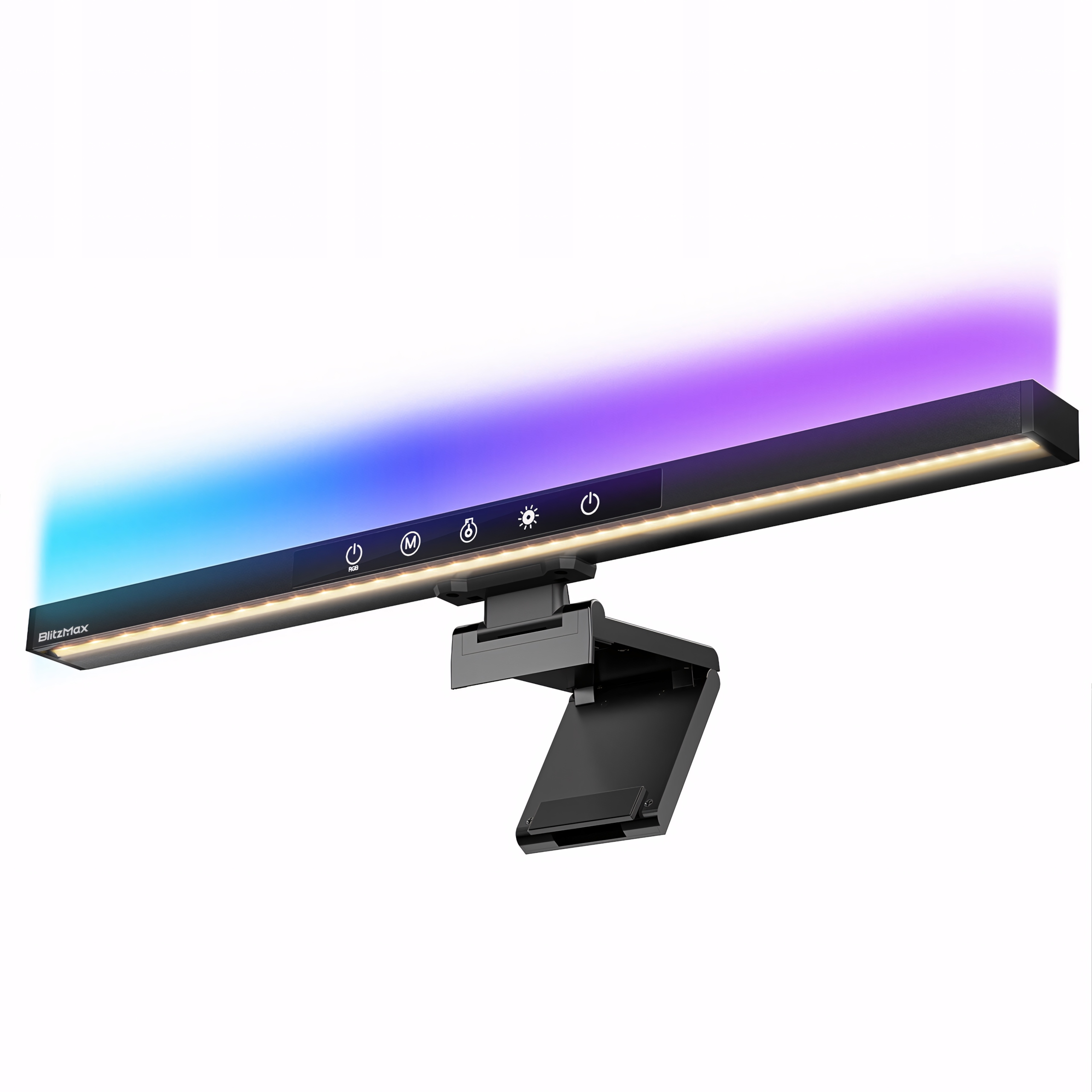 Blitzwolf BM-CS1 Lampka na Monitor Regulowana do Komputera Biurkowa LED RGB