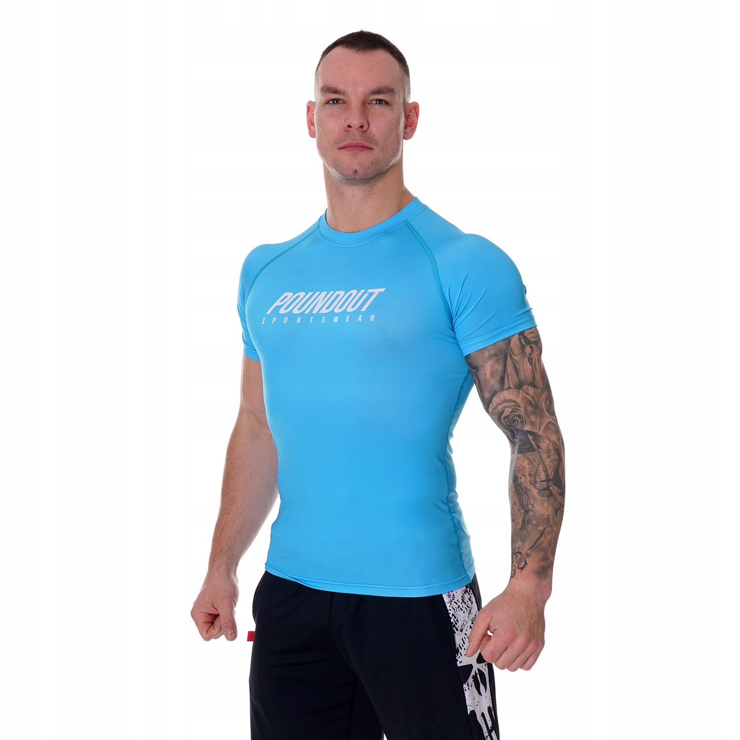 Rashguard męski ALLEGRO sub-skin tech. turkusowy M Marka inna