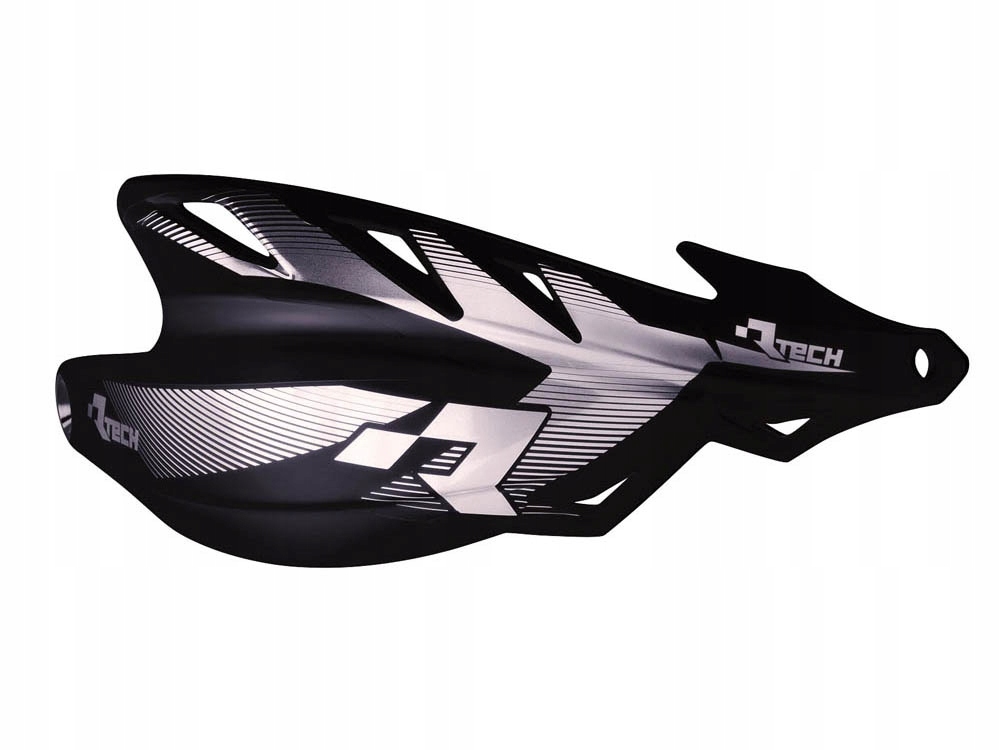 Racetech (rtech) Chrániče Rúk (handbary) Raptor Farba Čierna (s Upevnením N