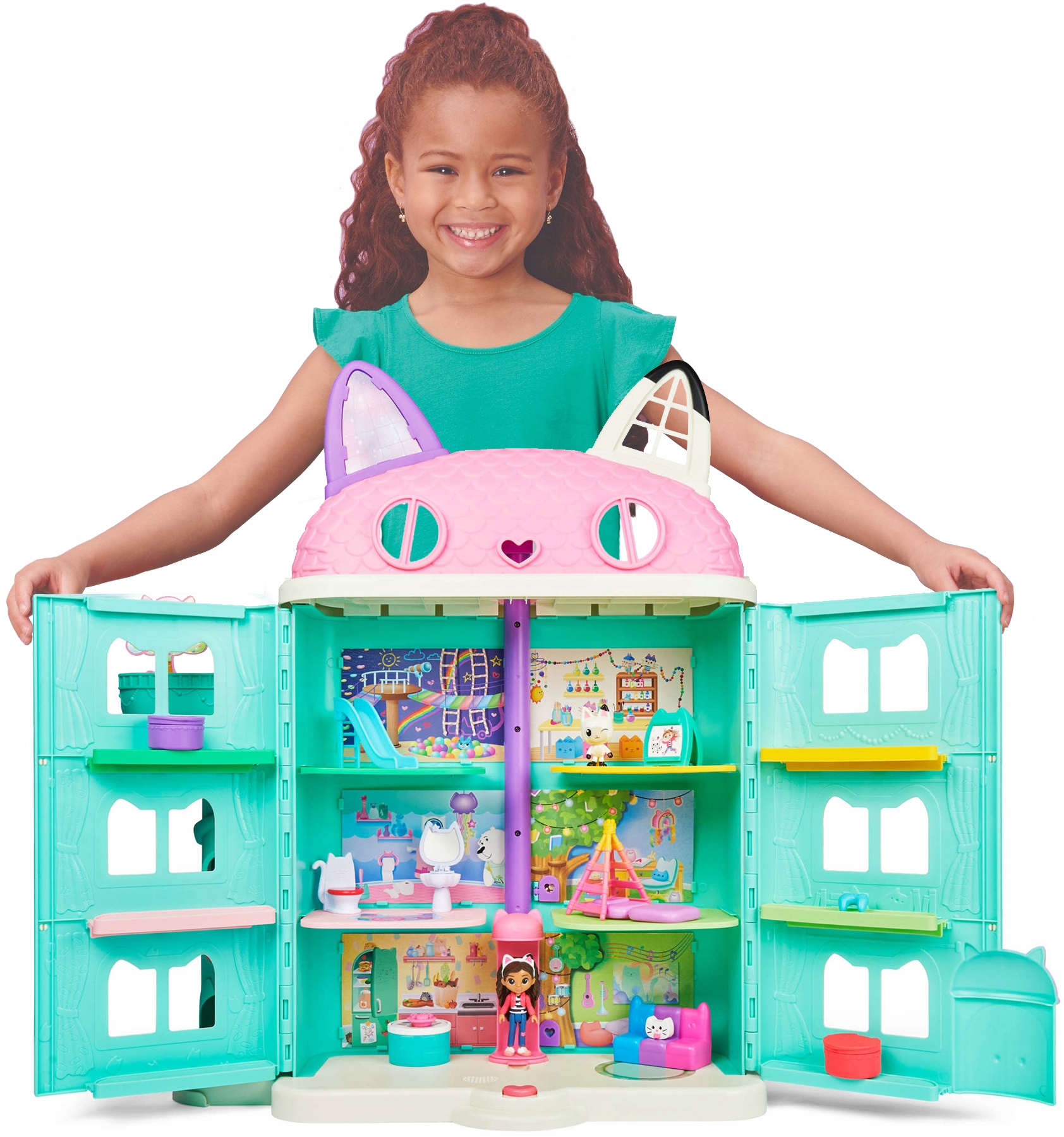 

Gabby's Purrfect Dollhouse Koci Domek Gabi 60 CM