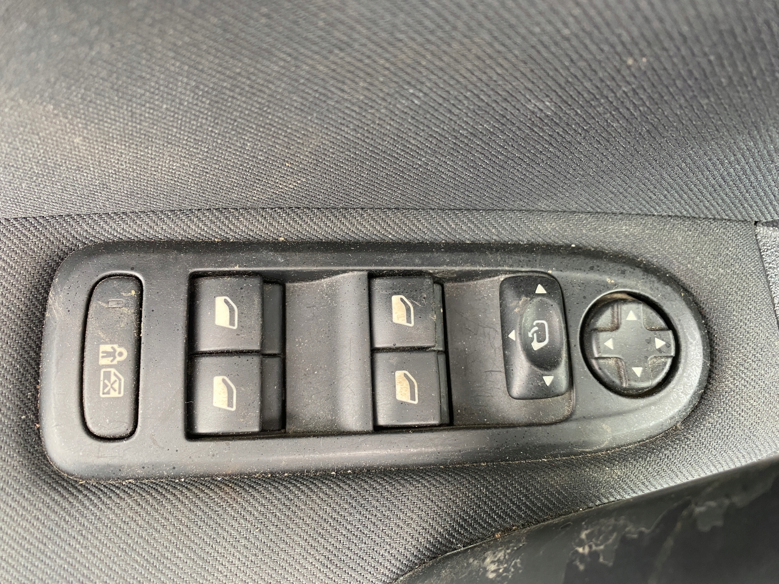 switch switch REGULACJA button PANEL windows Peugeot 508 and 1 10-18