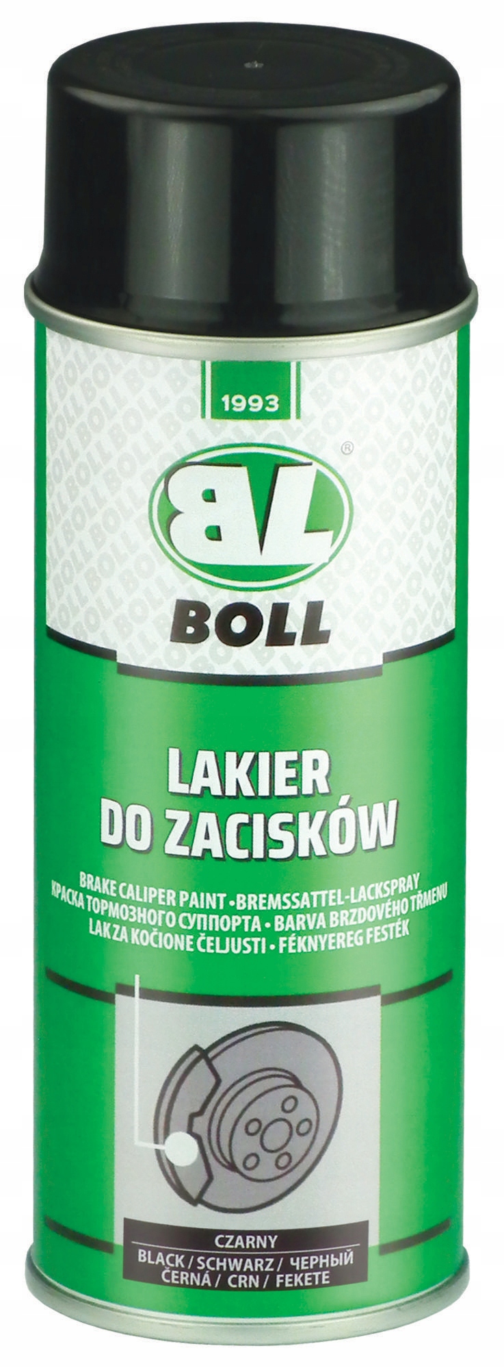 BOLL LAKIER DO ZACISKÓW - 400ML - CZARNY