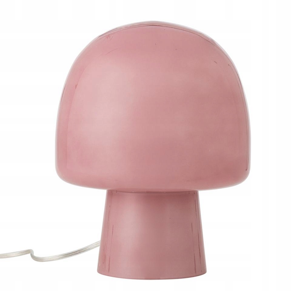 Bloomingville Paddy Skleněná stolní lampa Růžová