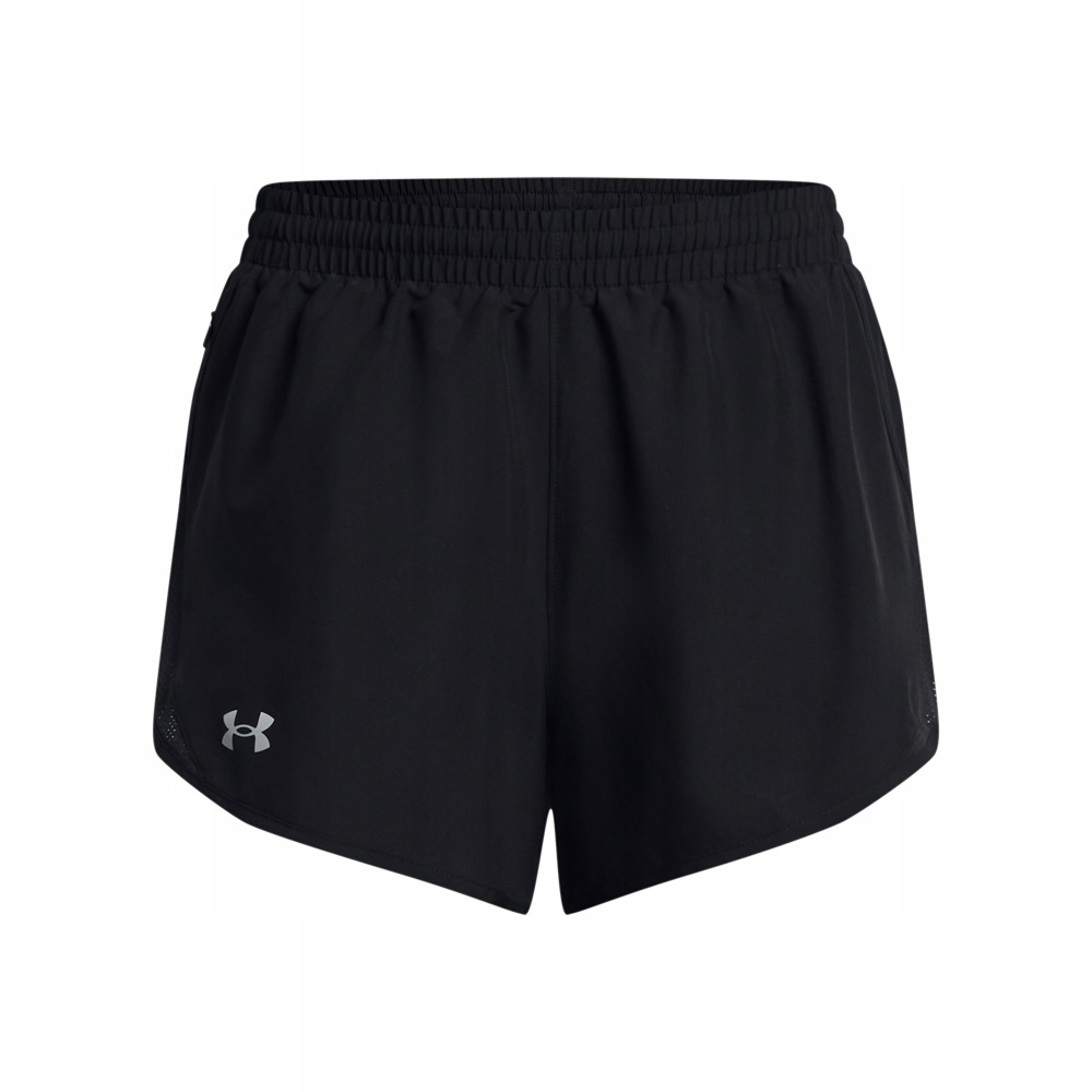 Kraťasy Fly-by 3-RYCHLOSTNÍ Reflexní Černé Lg Under Armour AW26