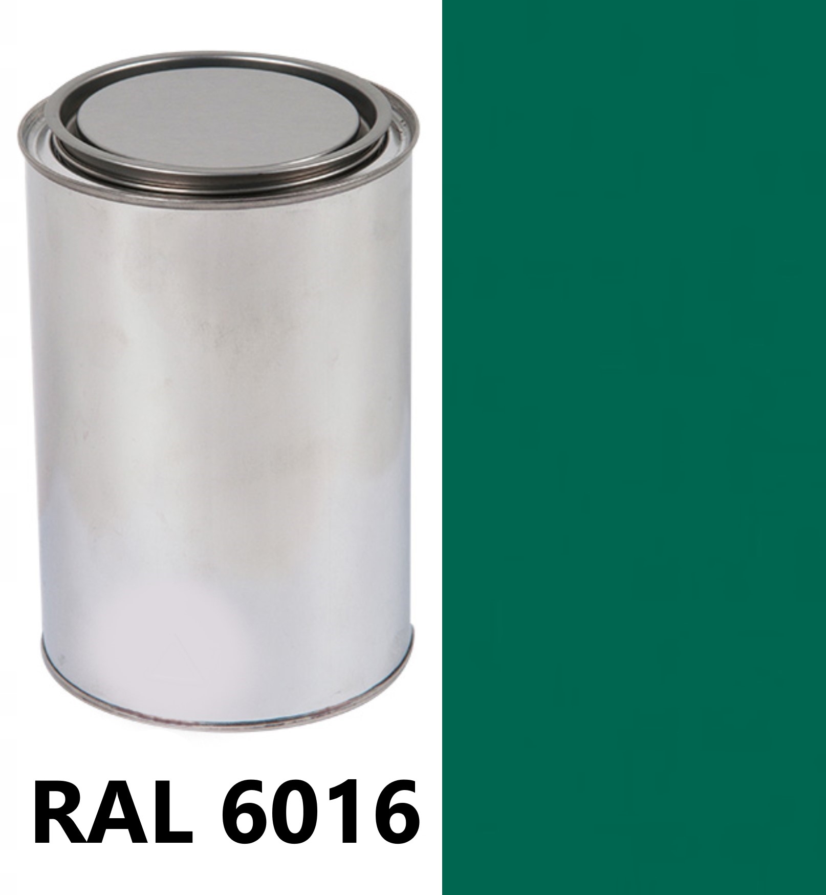 Ral 6016 Półmat Gruntoemalia 2W1 Poliuretanowa 2:1 1L