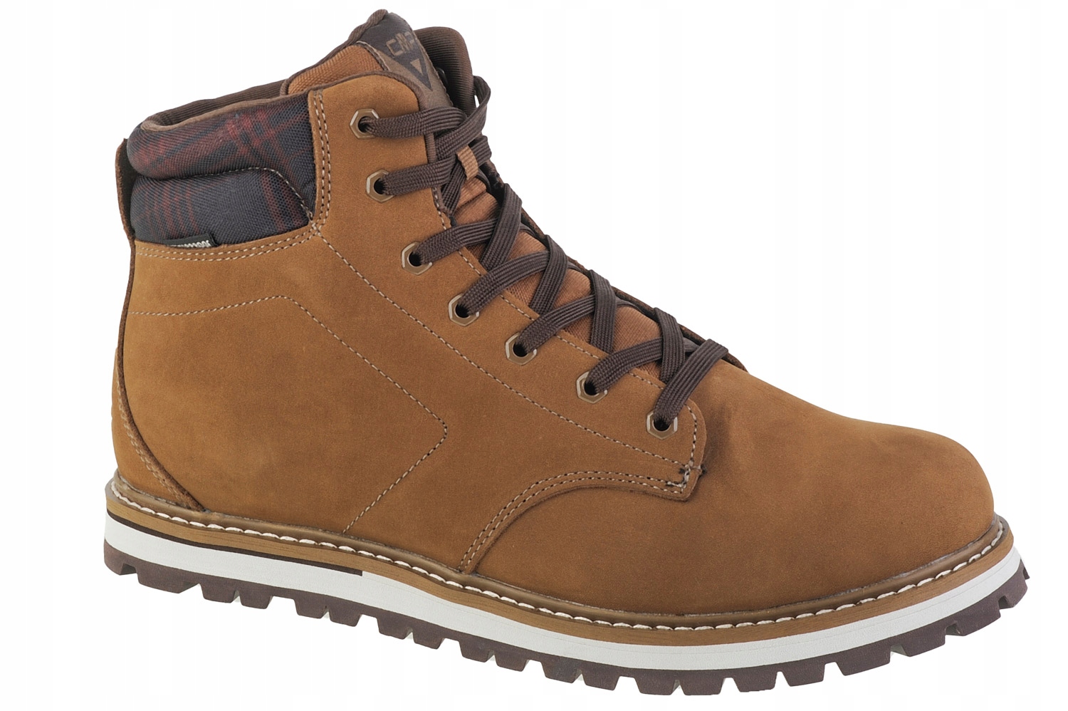 Cmp Dorado Wp [40] Pánské trapery Nubuk Hnědé