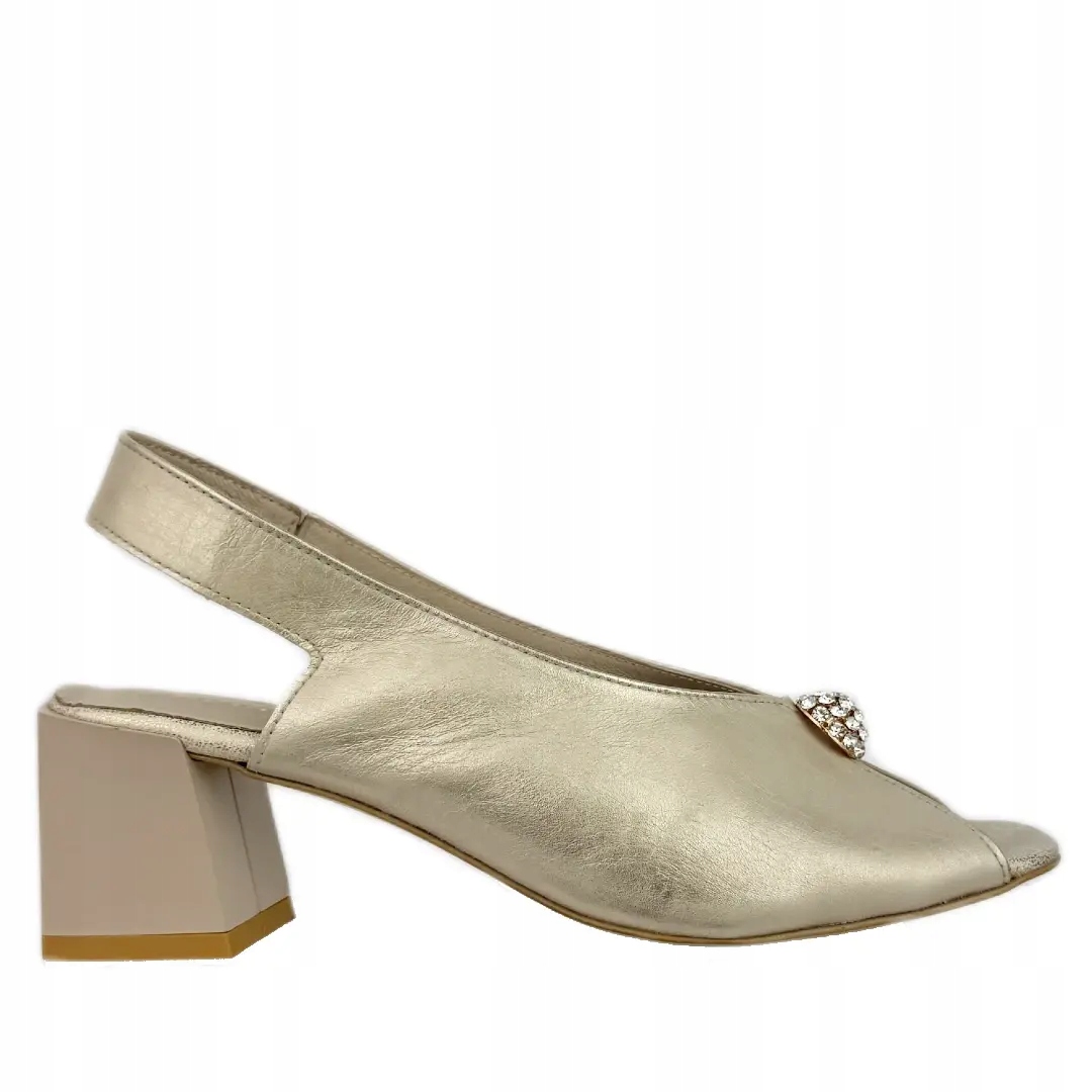 Dámské sandály Boccato 994/G/214 šampaň velikost 40, zlaté