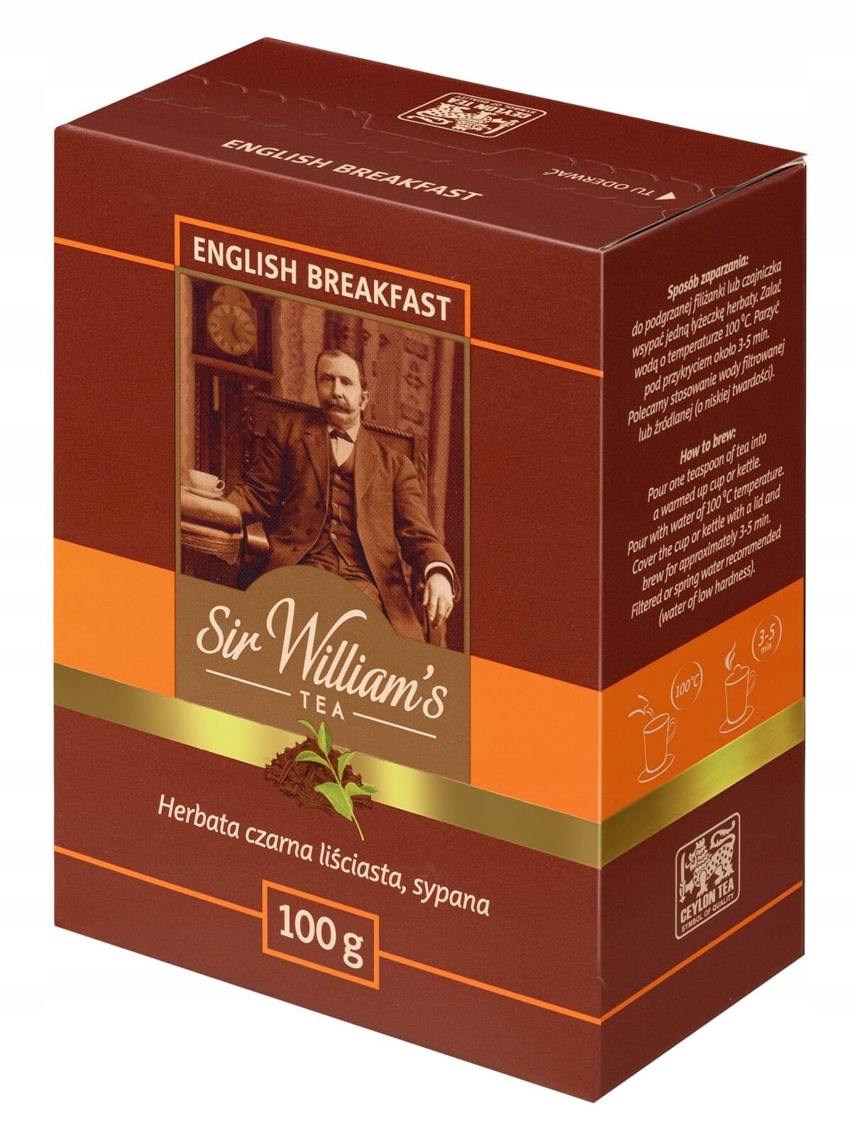 Herbata SIR WILLIAMS English Breakfast 100 g Marka Sir William's