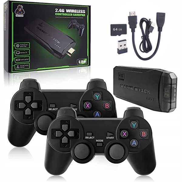 Konsola Retro 20 000 Gier Tv Gra Telewizyjna Emulator 2 Pady Bezprzewodowe