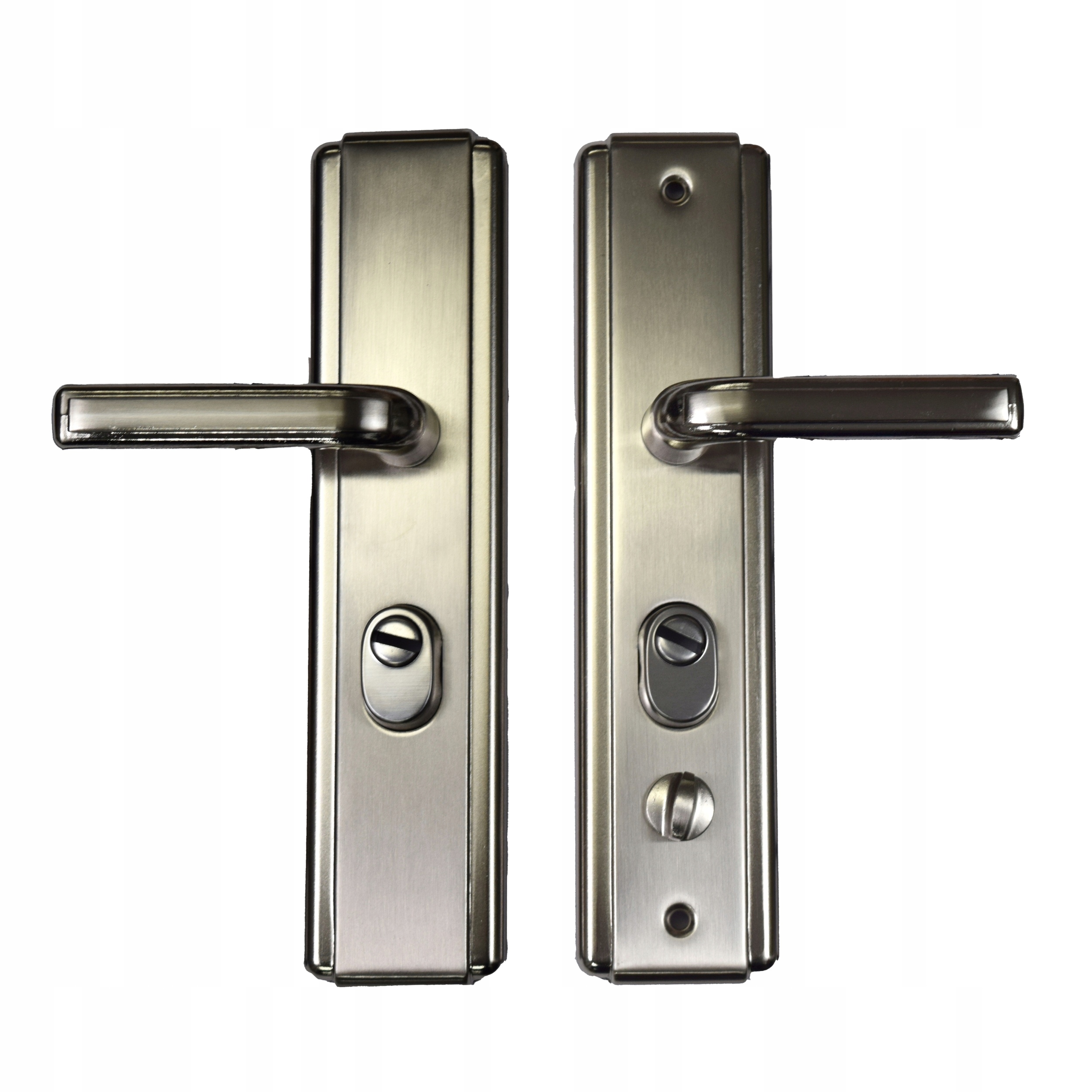 Klamka Do Drzwi Zewnętrznych Chińskich Lewa Wysoki Szyld Kwadratowy pud