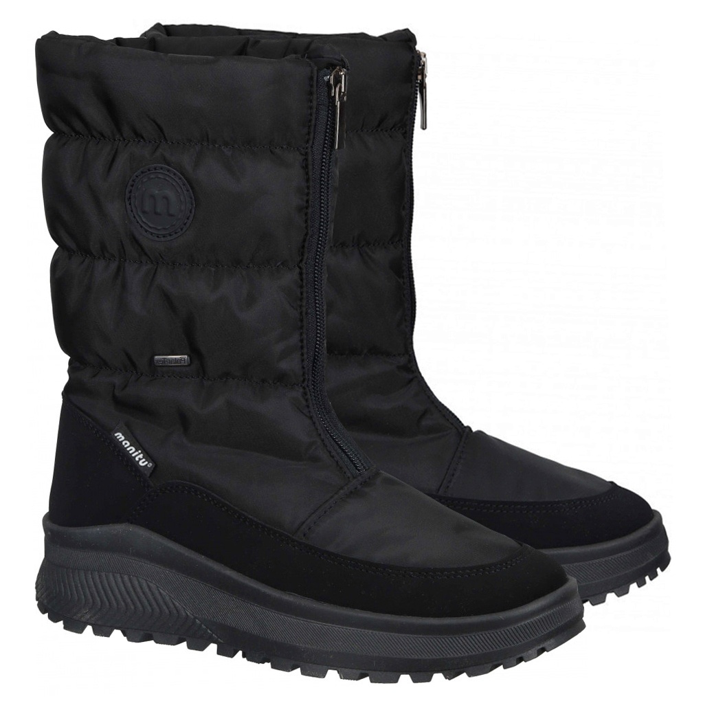 Dámské nepromokavé sněhule Manitu 990373-01 Schwarz Vel. 37