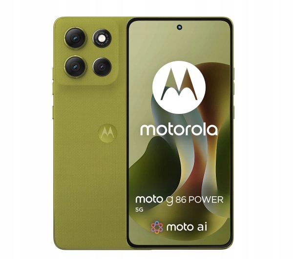 Smartfon Motorola moto G86 Power 5G 12/256GB 120Hz Golden Cypress Zielony
