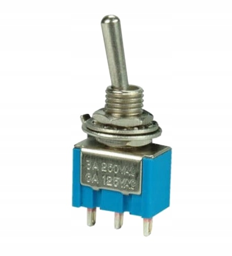 

Przełącznik Dźwigniowy 1-P 3A 250V Ac On-on MTS102